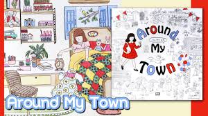 We feature the city's rich history, its unique qualities, and those leading business sponsors. Around My Town Coloring Book By Kangnyang Flip Through Speed Coloring Youtube