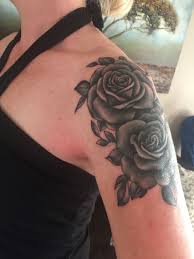 Cover Up Love My New Ink Rose Shoulder Cap Tattoo Tattooremoval Shoulder Cap Tattoo Shoulder Tattoo Cover Up Tattoos