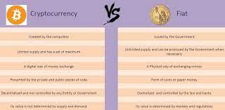 Banks also do act as custodian of hard currencies. Cryptocurrencies Vs Fiat Currencies Comparison Chart