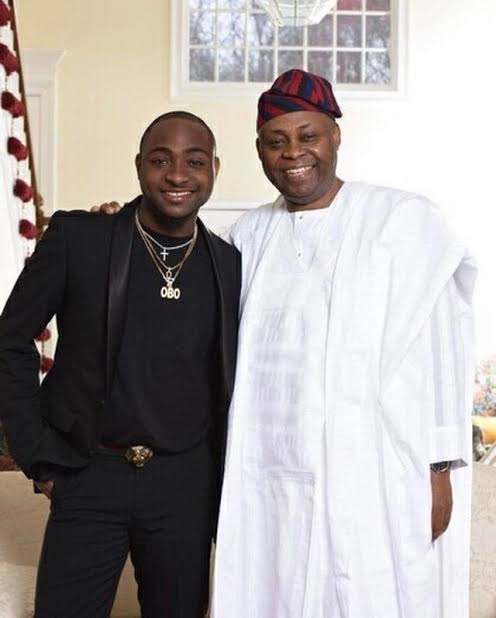 Image result for davido and dad