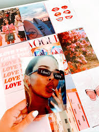 The Peachy Pink Print Pack, Dorm Room, Bedroom, Wall Art, Teen, Collage,  Collage Kit, Caliprintsbykara, VSCO, Wall Collage Kit, Wall Collage