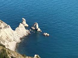 Senigallia webcam blick über den strand von senigallia. Monte Conero Beach Sirolo Italien Wanderweg Provinz Ancona Pacer