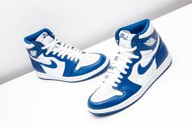 Air Jordan 1 Retro High Og Storm Blue 555088 127 In 2021 Jordan Shoes Girls Air Jordans Retro Shoes Sneakers Jordans