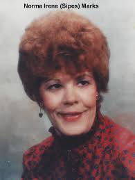 Mrs Norma Irene Sipes Marks (1930-1994)