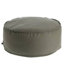 Il pouf è elegante e pratico. Cielo Diametro 70 In Tessuto Idrorepellente Pouf Rotondo