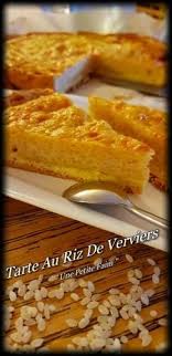 Tarte Au Riz De Verviers Tarte Au Riz Recette Tarte Au Riz Gateaux Et Desserts