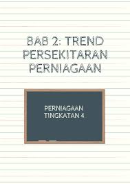 Ini melibatkan murid membuat keputusan mengaplikasikan peranan kerajaan terhadap trend persekitaran sesebuah perniagaan. Kuiz Perniagaan Tingkatan 4 Bab 2 Education Quizizz