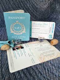 Invitation De Mariage Passeport Classic Style Faire Part De Passport Wedding Invitations Passport Wedding Beach Wedding Invitations