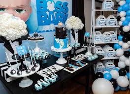 Diy Boss Baby Diy Baby Boy 1st Birthday Decoration Ideas For Boy Boss Baby First Birthday Dkoran2nyc With Images Baby Birthday Party Boy Baby Birthday Themes Baby First Birthday