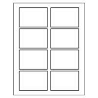 Below is a list of all our label sizes with a detailed drawing (jpg), a downloadable microsoft word® template (doc), an adobe acrobat® scaled (pdf) label template and template files for use in. Free Avery Templates Name Badge Label 8 Per Sheet Name Badge Template Printable Tags Template Name Tag Templates