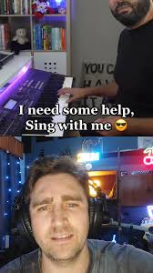 Duet with my buddy Darren Terry. Awesome talent! 😃🎤👏🎧🎸 #Duet #fun  #sing #song #acousticguitar #harmony