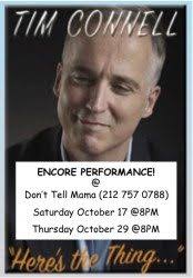 Review: Tim Connell at Don't Tell Mama