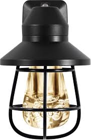 Ge Vintage Led Night Light Light Sensing Black Cage 38628 Walmart Com In 2020 Vintage Night Lights Farmhouse Night Lights Led Night Light