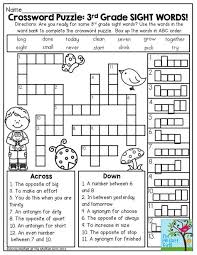Word search puzzles can be. 3rd Grade Word Puzzle 35 Images Back To School Crossword Puzzles 21 Knowledgeable Science Word Search Baby Mammal Word Search