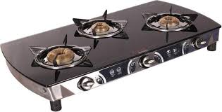 This is 3 burner stove model. Buy Preethi Glass Top Gas Stove 3 Burner Gas Stove Blaze Black Borosilicate Glass Manual Gas Stove 3 Burners Features Price Reviews Online In India Justdial