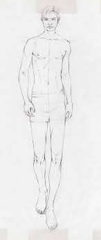 Pencil Drawing Copying The Practice Sheet Before Starting On Men On Catwalks Fashion Illustration Template Fashion Figure Drawing Fashion Illustration Sketches