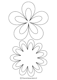 Visualizza tutte le disegni da colorare from fiori category. 81 Sagome Di Fiori Da Colorare E Ritagliare Per Bambini Pianetabambini It
