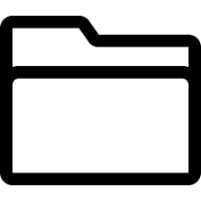 Download Folder Icon Outline Icon Shop Download Free Icons For Commercial Use
