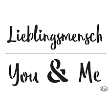 Weiter gibt es neben der reihe a noch die reihen b und c. Universal Stencil Din A4 Lieblingsmensch Words Sayings Universal Stencils Stencils Stamps Stencils Viva Decor Online Shop