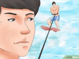 Cara Bermain Ski Air dengan Dua Papan Ski (dengan Gambar)