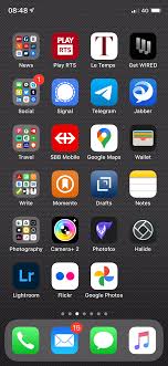 For an even more direct shortcut, you can jump straight into a text message, phone call, or facetime from the home screen. Organising My Iphone Home Screen David Roess Li