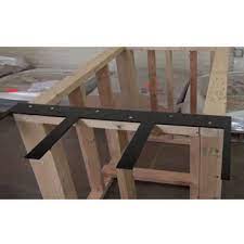 I've found that particle board shelves or counter unsupported will sag, not just initially but the sag will increase over time. Federal Brace Lincoln Top Plate Hidden Support Kitchensource Com