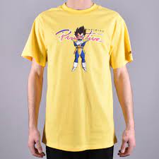 Cart / $ 0.00 0 no products in the cart. Primitive Skateboarding Nuevo Vegeta Dragon Ball Z Skate T Shirt Yellow Skate Clothing From Native Skate Store Uk