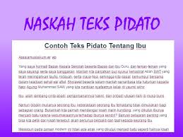 Maybe you would like to learn more about one of these? Contoh Kultum Singkat Tentang Ibu Contoh Resource