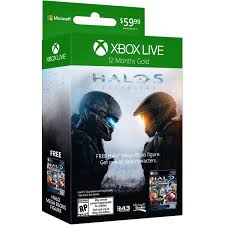 Gaming on xbox one is better with xbox live gold. Xbox Live 12 Month Gold Card With Halo Figure Xbox 360 Xbox One Walmart Com Walmart Com