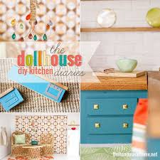 How To Make A Dollhouse Kitchen The Handmade Home Diy Dollhouse Furniture Easy Doll Furniture Diy Diy Barbie Furniture