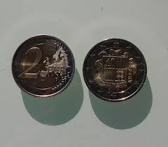 Andorre 2 € commémorative andorre. 40 000 Sets Of Andorran Coins In Denominations Of 1 And 2 Euros And 50 20 10 5 2 And 1 Cents Issued In 2015 Were Presented In 2020 Coins Age Of Majority 10 Things