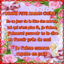 Ce mot si tendre (maman) — bonne fête maman. Bonne Fete Maman Cherie Picmix