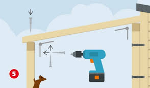 Dies trifft auf die haustür, aber auch auf die klingelnden ber des hauses zu. Vordach Selber Bauen So Gelingt Es Hagebau De