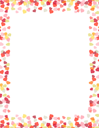 ✓ free for commercial use ✓ high quality images. Printable Colorful Heart Confetti Page Border
