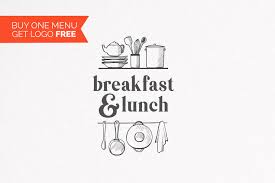 Breakfast Lunch Cafe Logo Barcelona Design Shop