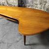 1950s kidney shaped coffee table. 1