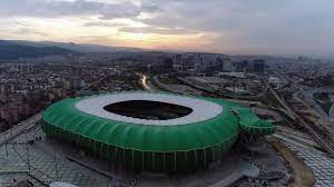 Bursa büyükşehir belediye stadyumu 43.331 kapasite. Bursaspor Stadi Nin Timsah Kafasi Bolumu Tamamlandi Futbol Haberleri