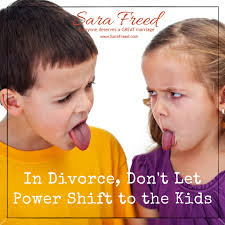 In Divorce, Don't Let Power Shift to the Kids
