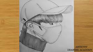 Pencil Sketch Drawing Of Bts Jungkook With Mask For Beginners Bts Drawing Ë°©í Ìëë¨ Youtube Bts drawing skills subscribe free: pencil sketch drawing of bts jungkook with mask for beginners bts drawing ë°©í ìëë¨