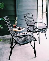 Medan Graphite Lounge Chair Backyard Furniture Modern Patio Furniture Lounge Chair Outdoor