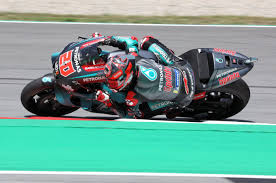 Fabio quartararo tampil menawan dalam kualifikasi motogp catalunya dan merebut pole position di barcelona, spanyol, sabtu. Hasil Kualifikasi Motogp Catalunya Fabio Quartararo Pole Position Semua Pembalap Yamaha Masuk 5 Besar Gridoto Com