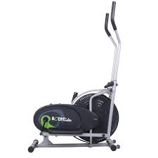 Body Rider Fan Elliptical Trainer With Air Resistance System Adjustable Levels And Easy Computer Br1830 Elliptical Trainer Workout Machines Elliptical Workout