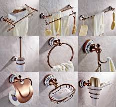 Shop for rose gold bathroom accessories at bed bath & beyond. Rose Gold Brass Bathroom Accessories Set Robe Hook Paper Holder Towel Bar Soap Basket Bathroom Sets Zj021 Buy At The Price Of 20 35 In Aliexpress Com Imall Com