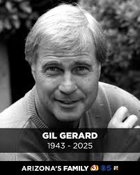 Actor Gil Gerard, best known as the star of the NBC series “Buck Rogers in  the 25th Century,” died Tuesday at 82.