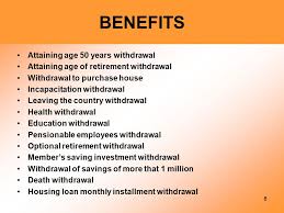 Kwsp savings is not allowed to be fully withdrawn until we retire as it is a mandatory savings apart from that, kwsp also allows its members to make investment withdrawal when we have fulfilled the withdrawal of savings of more than rm1 million. 1 Employees Frovident Fund 2 Tips Of The Day Believe In Yourself What Others Think Won T Matter Ppt Download