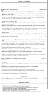 Use this sample resume as a guide for writing your resume. Senior Mechanical Design Engineer Resume Sample Mintresume