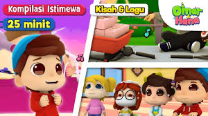 Cette fois, zayvius official a publié l'application omar et hana music collection pour le meilleur, afin d'enseigner l'islam à nos enfants. Tok Studios Omar Hana Kompilasi Lagu Kisah Omar Hana Mari Beri Salam Lain Lain