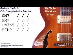 Fly Me To The Moon Chords Backing Track Backing Tracks Jazz Guitar Guitar