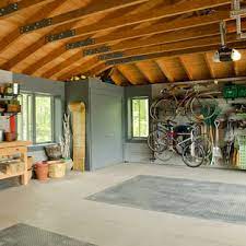 Because a detached garage may sit slightly higher than your driveway, you may also want to include a ramp into your garage for a smoother entry and exit. 75 Beautiful Two Car Garage Pictures Ideas July 2021 Houzz