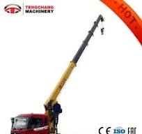 High Quality Wholesale Custom Cheap Telescopic Boom Mini 10 Ton Truck  Mounted Cargo Crane